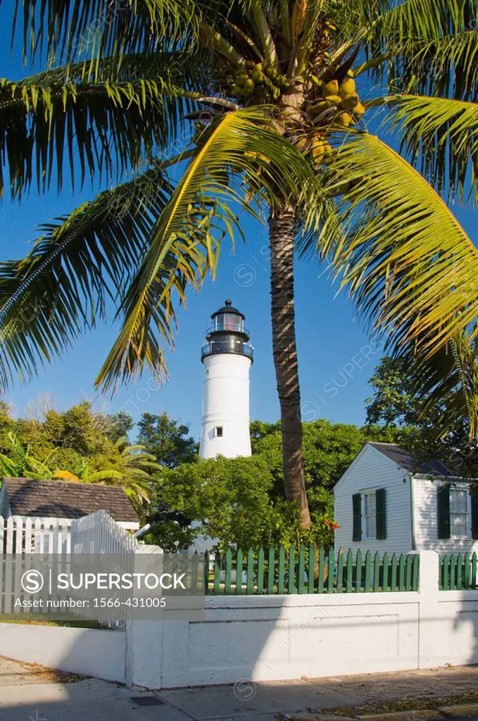 The historic Key West Lighthouse, Key West, Florida, USA, 2008