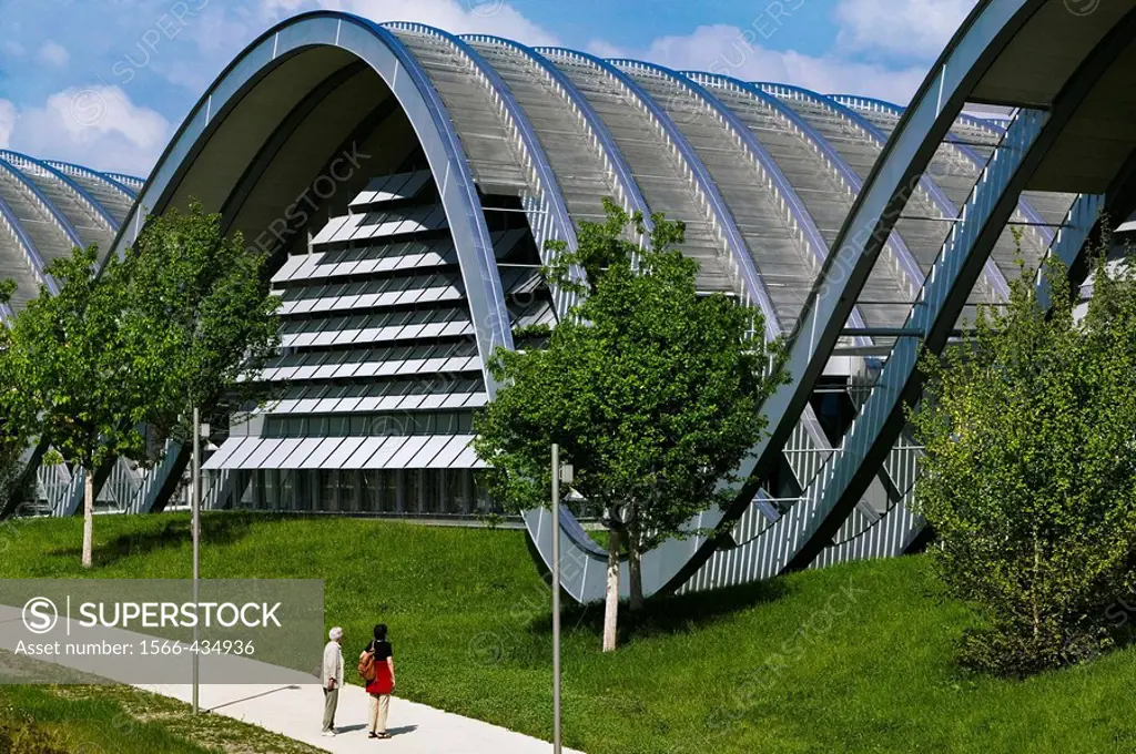 Paul Klee Center by Renzo Piano. Bern. Switzerland