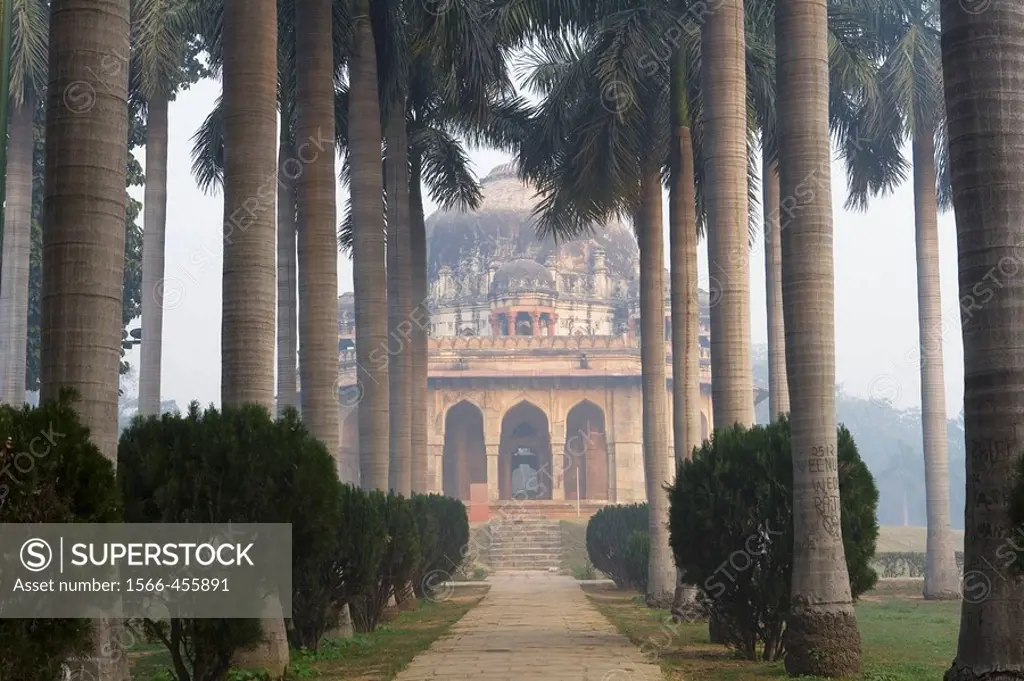 Tomb of Muhammad Shah, Lodhi Gardens, Delhi, India