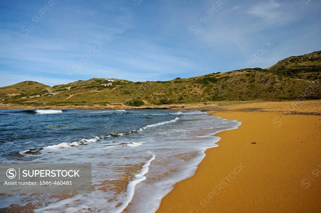 Binimel.la beach, Minorca. Balearic Islands, Spain