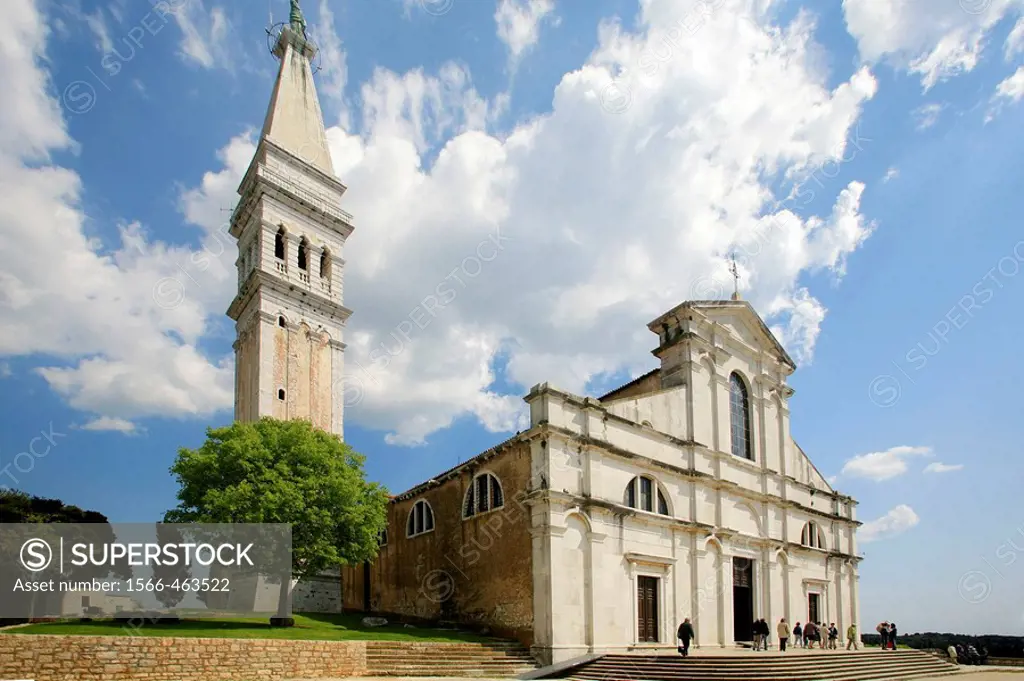 Church of S. Eufemia, Rovinj. Istrian peninsula, Croatia