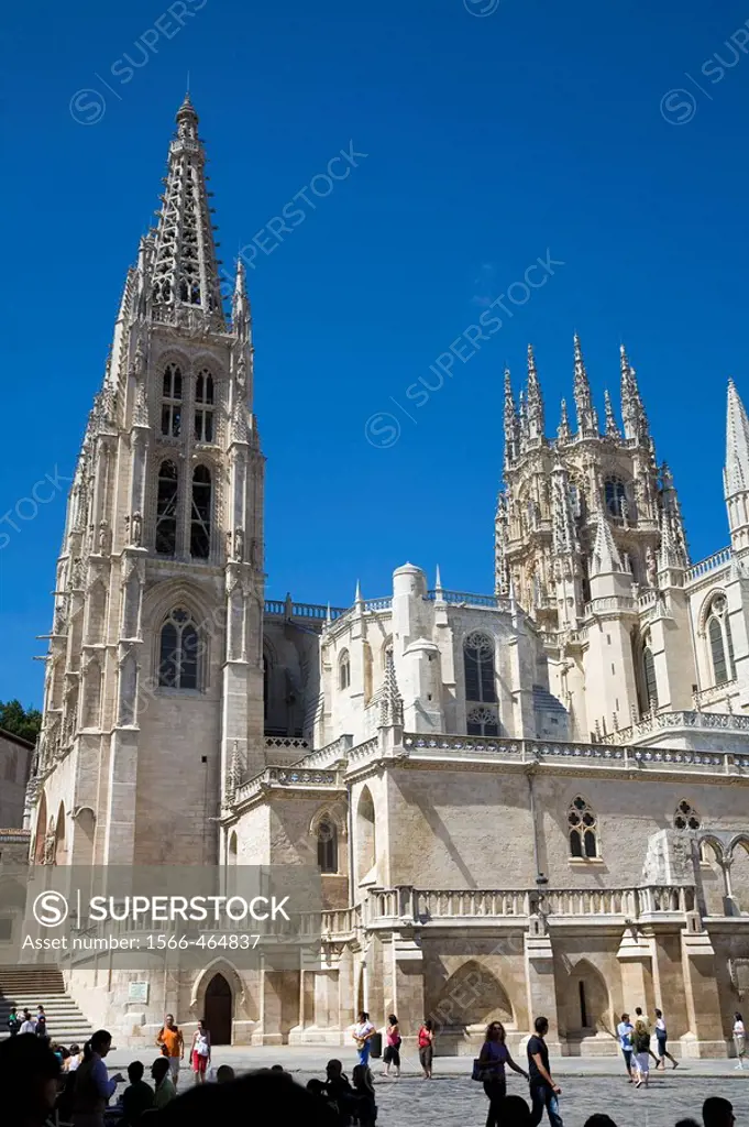 Gothic cathedral (13th century). Burgos. Castilla-León. Spain