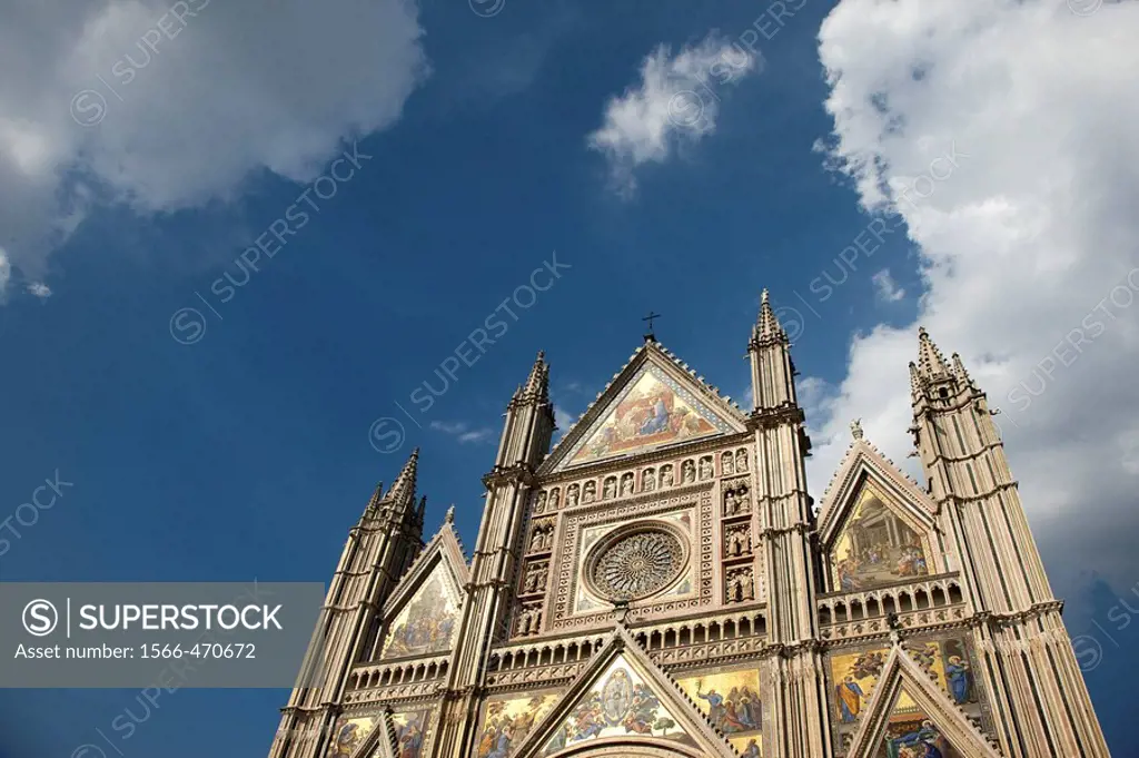 Cathedral, Orvieto. Umbria, Italy