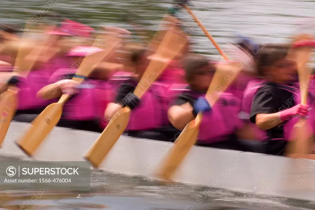 Dragon Boat Race, World Beat Festival, Riverfront Park, Salem, OR