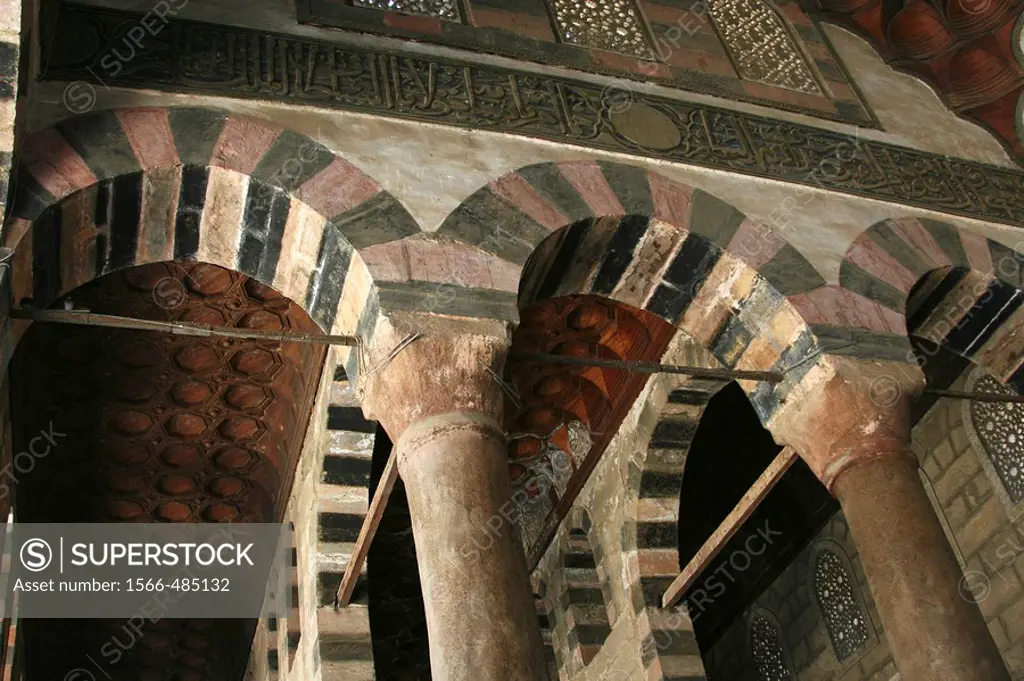 The Mosque of Al-Nasir Muhammad ibn Qala´un at the Citadel in Cairo, Egypt