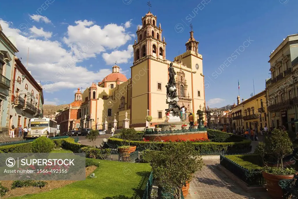 Historic town of Guanajuato, Cathedral Nuestra Senhora de Guanajuato, Province of Guanajuato, Mexico, UNESCO World Heritage Site