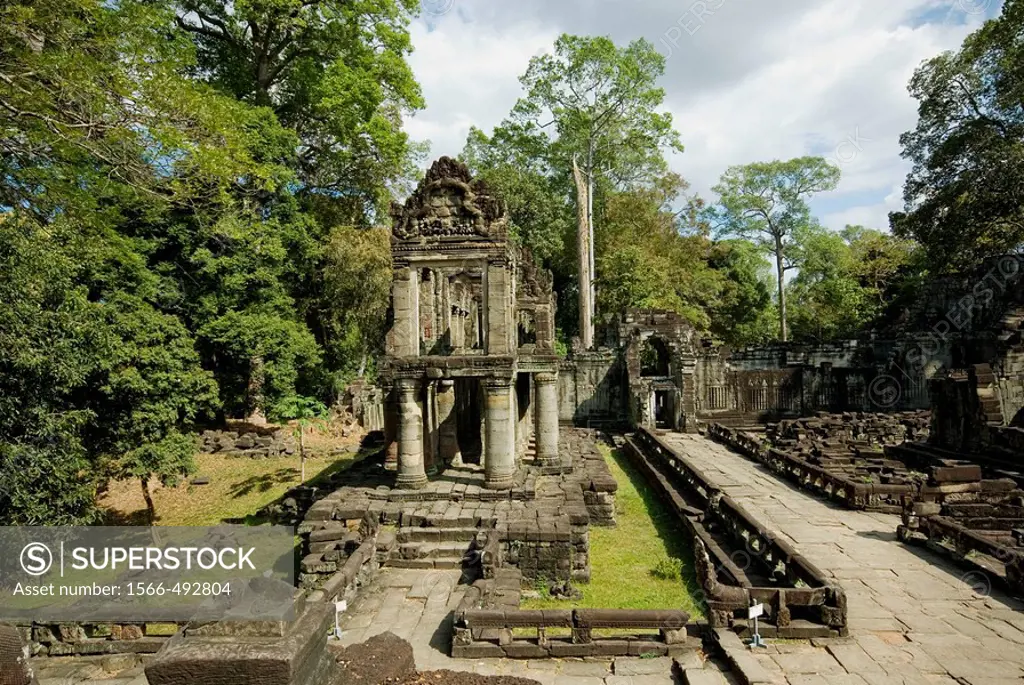 Preah Khan temple, Angkor, Cambodia