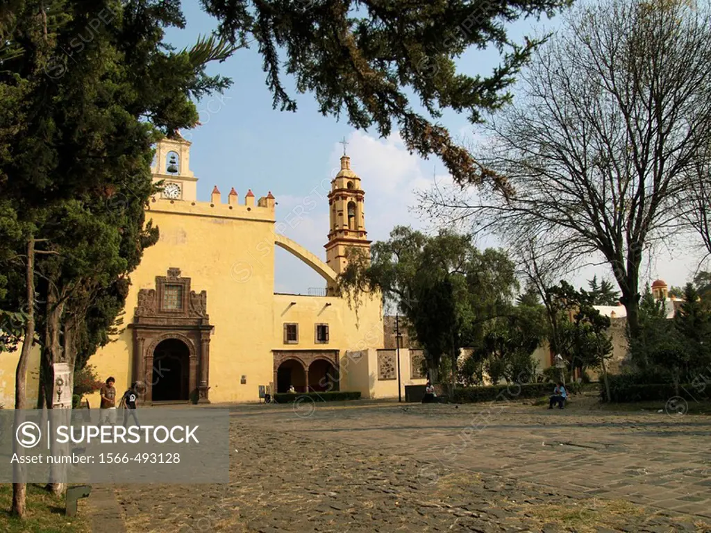 Convento de San Bernardino. Xochimilco. Ciudad de Mexico