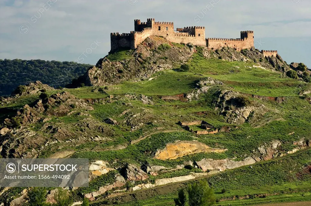 Castillo Riba de Santiuste, provincia de Guadalajara, Castilla la Mancha, Spain