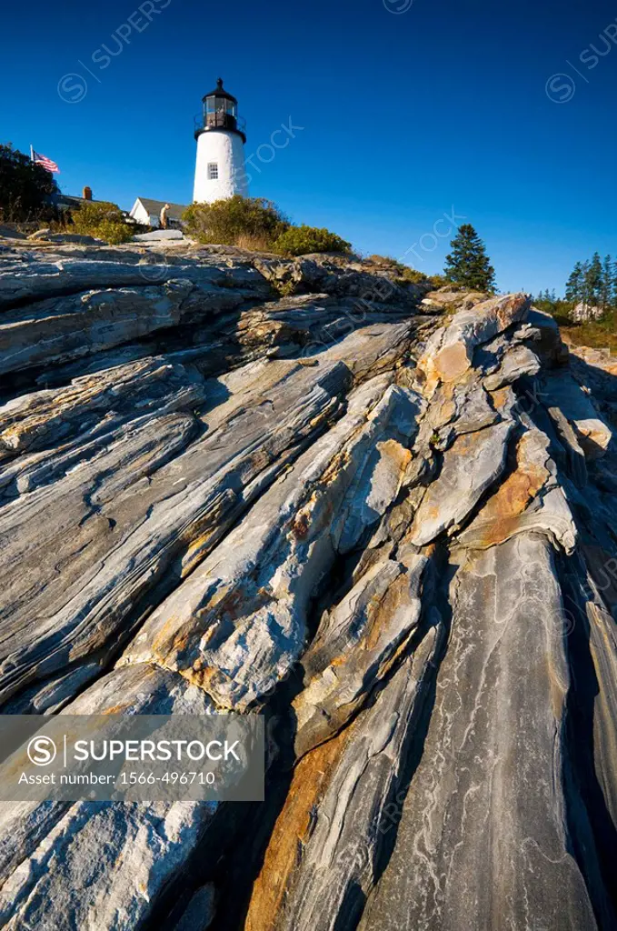 USA, Maine, Pemaquid Point Lighthouse