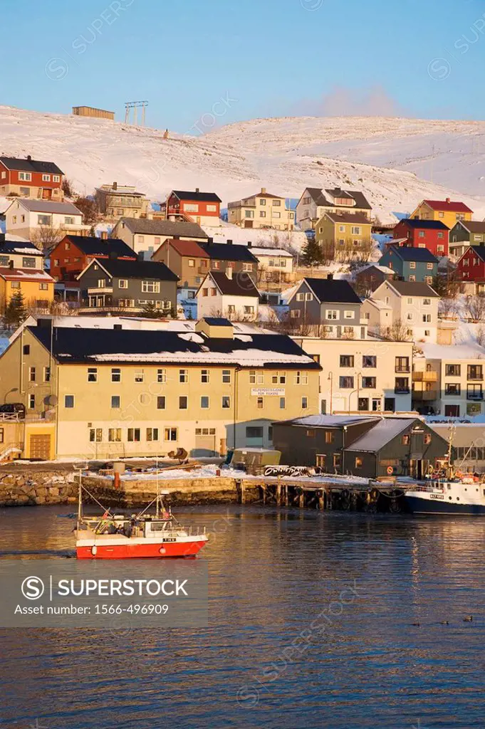 Norway Honningsvag, at 70° 58´ N, in Nordkapp municipality, claims to be the northernmost city in Norway