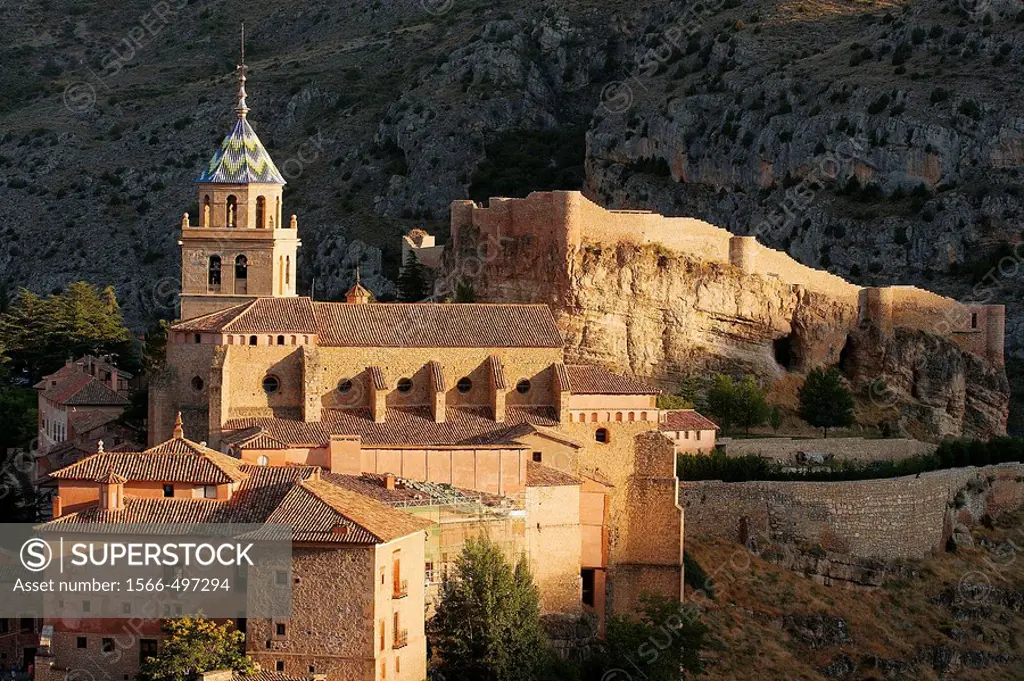 Panoramic view of Albarracín (Teruel)