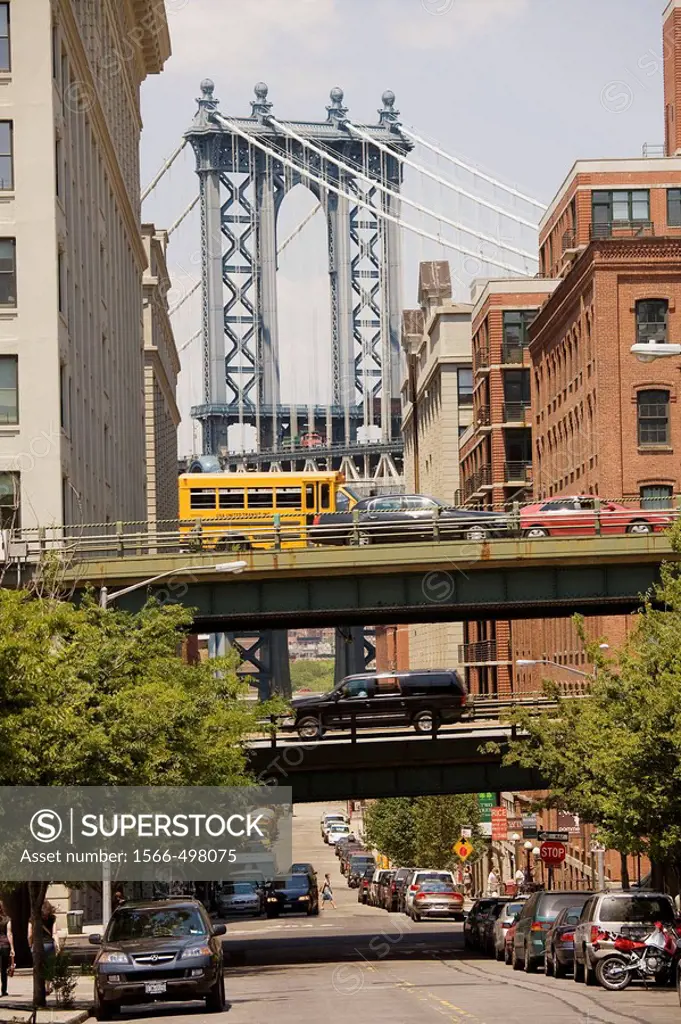 Manhattan Bridge, New York City, USA