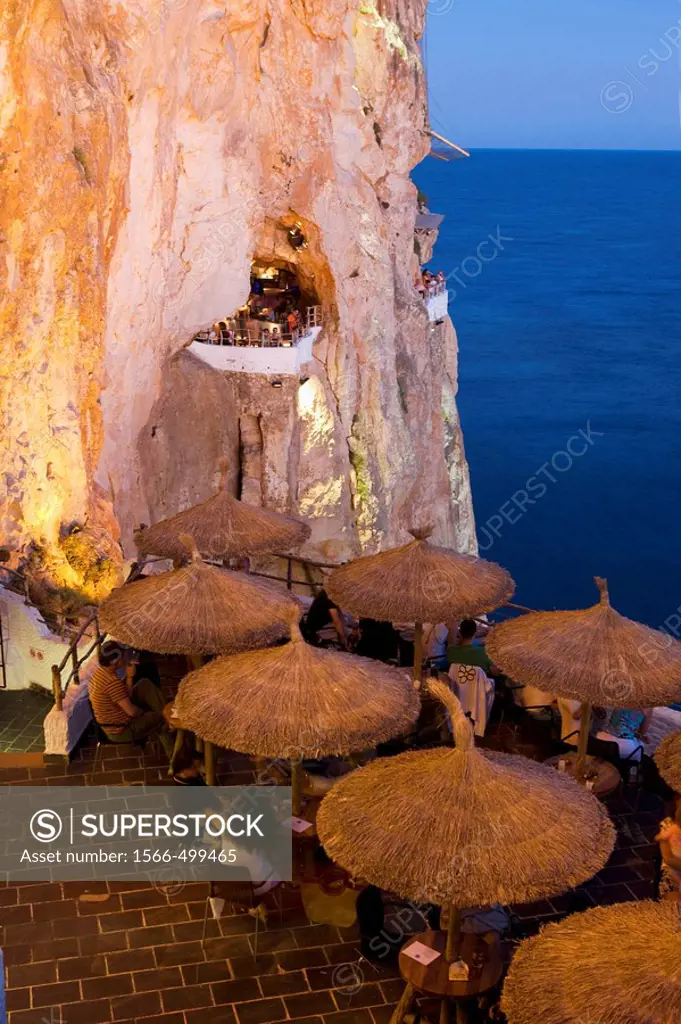Cova den Xoroi, Menorca, Balearic Islands, Spain
