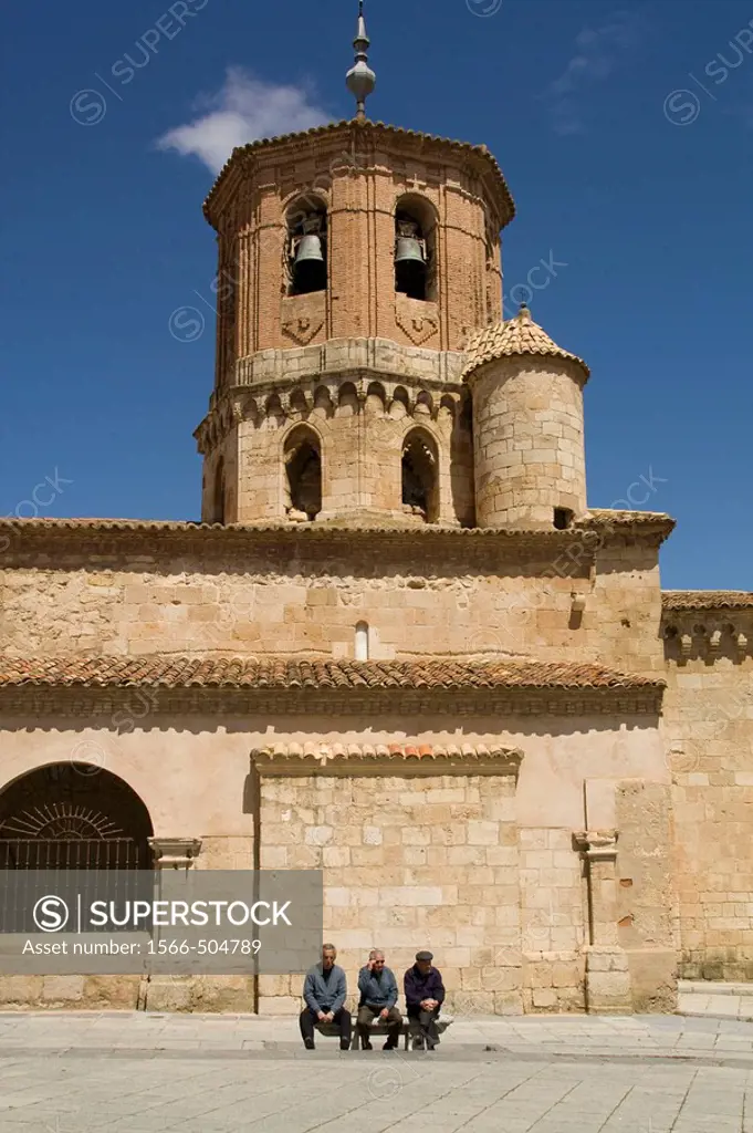 San Miguel Church in the city of Almazan Soria, Castilla y Leon, Spain