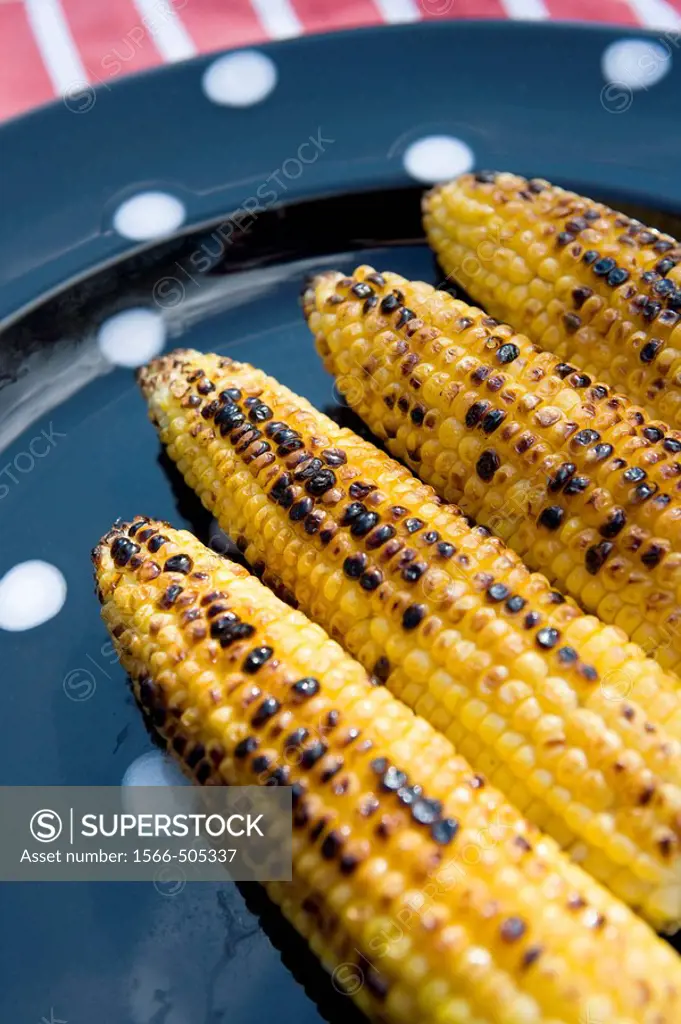 Barbequed Sweetcorn