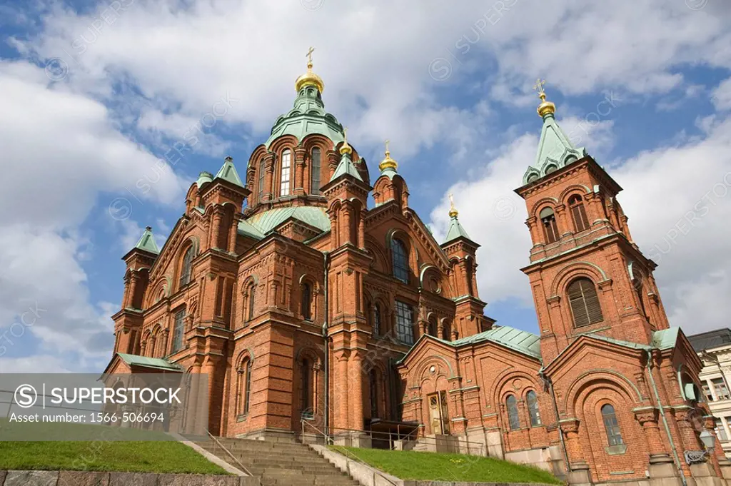 Finland, Helsinki, Uspenski Orthodox Cathedral