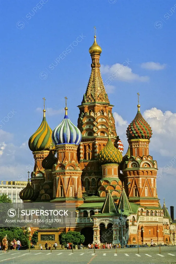 Russia, Moscow, St Basil´s Cathedral