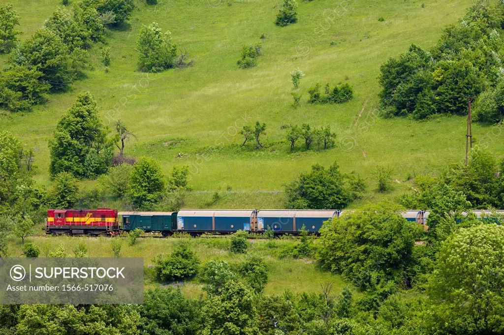 train near Banska Bystrica, Slovakia