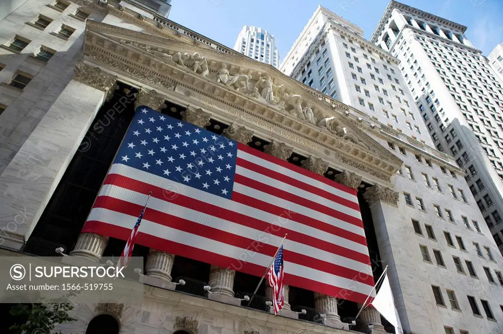 The New York Stock Exchange, New York City, USA
