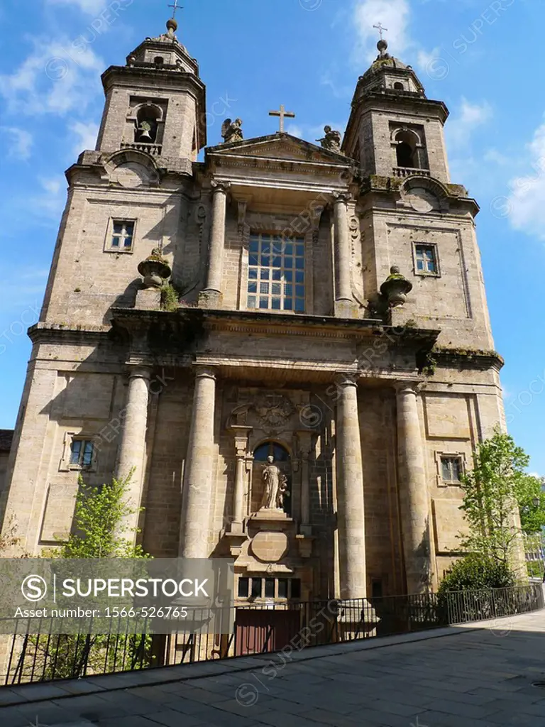 Iglesia de San Francisco. Santiago de Compostela. La Coruña province. Galicia. Spain.