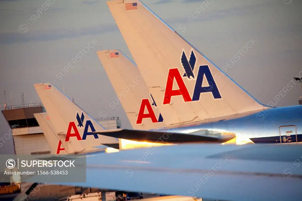 American Airlines terminal, JFK airport, New York, USA