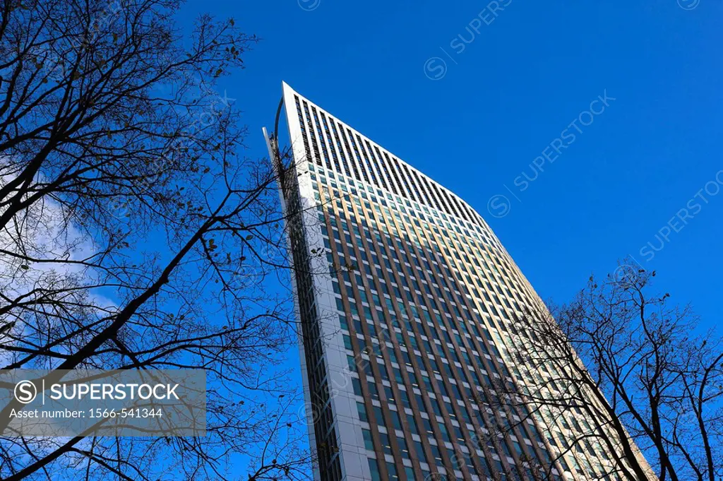 Hoftoren building (2003, 142 m high, 30 floors), The Hague, The Netherlands