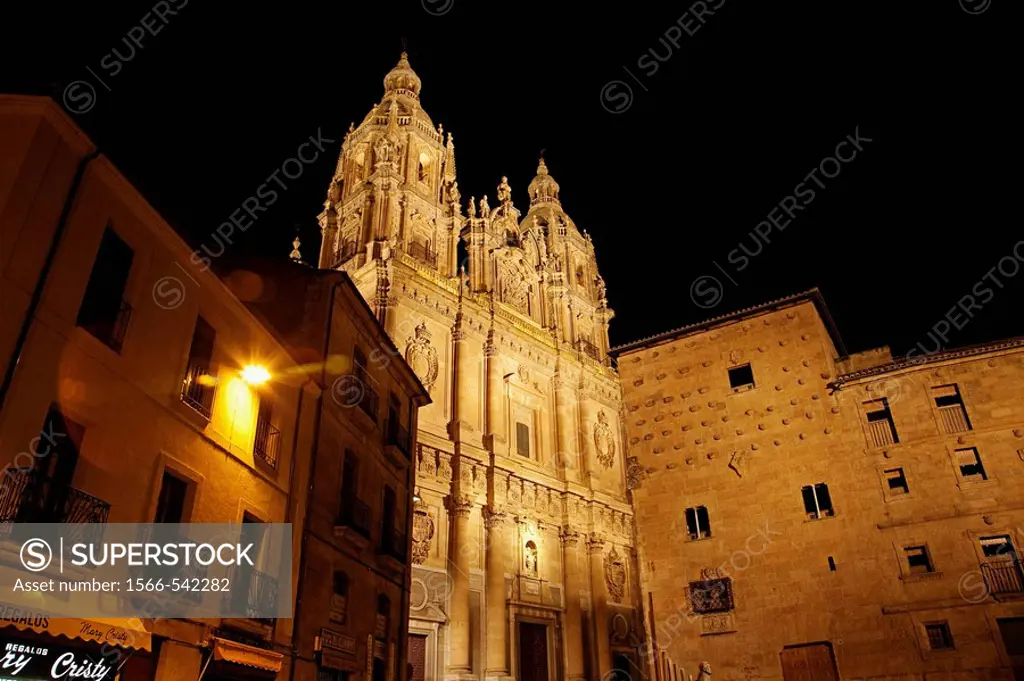 Casa de las Conchas and Pontifical University of Salamanca, Castilla-Leon, Spain