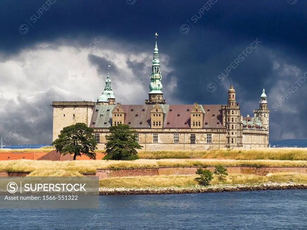 Hamlet Castle Kronborg, Helsingoer municipality, Region Hovedstaden, island of Zealand, Denmark