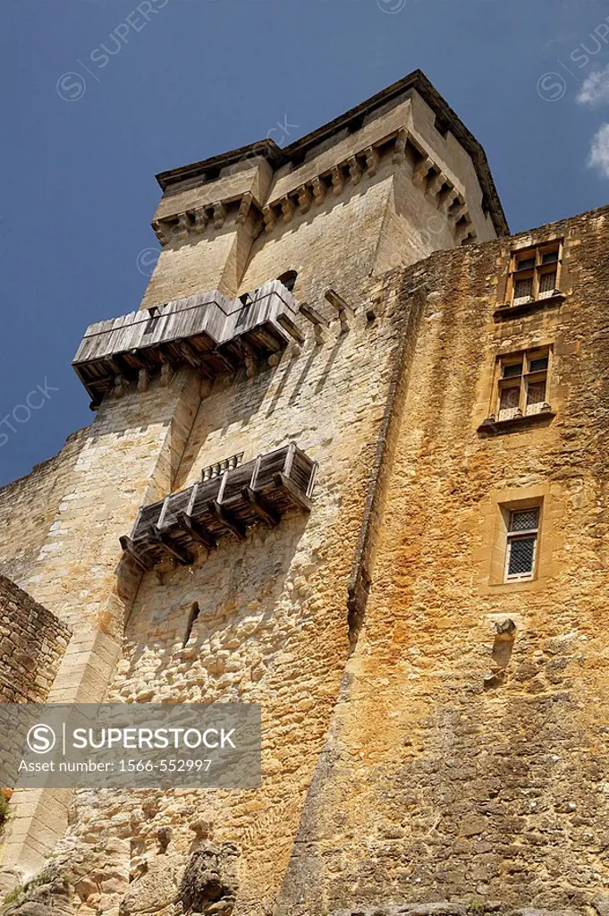 Castle, Castelnaud-la-Chapelle. Dordogne, Aquitaine, France