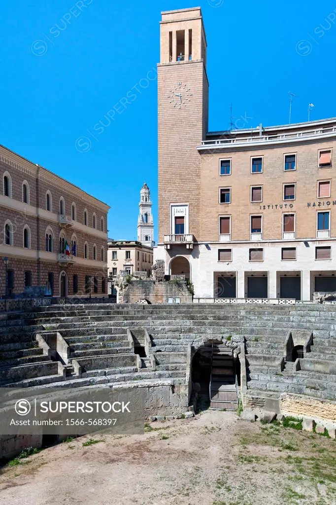 amphitheatre in Lecce, Italy