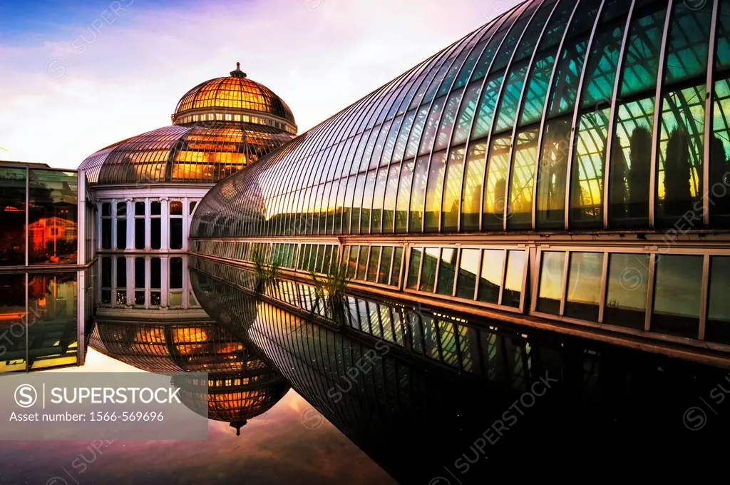 Marjorie McNeely Conservatory at Como Park in St  Paul, Minnesota was first opened in 1915