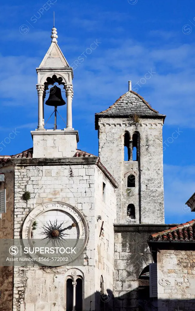 Croatia, Split, Clock Tower,