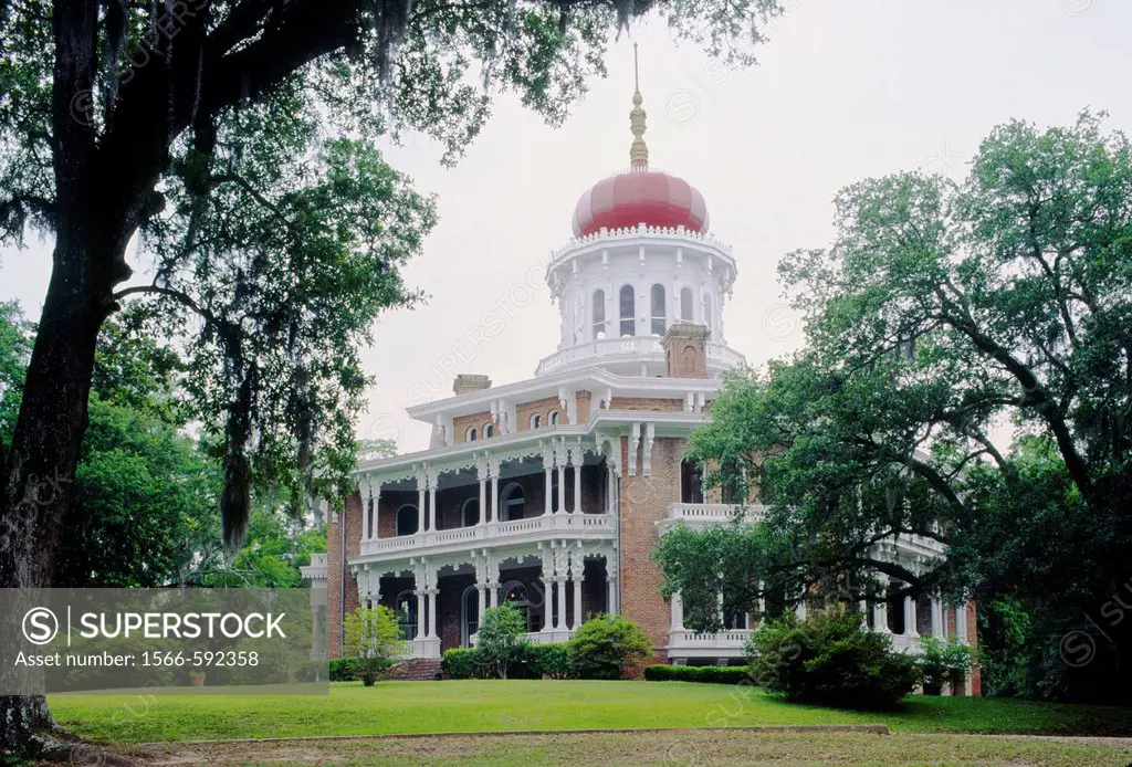 Longwood  Southern states plantation house mansion at Natchez, Mississippi, USA
