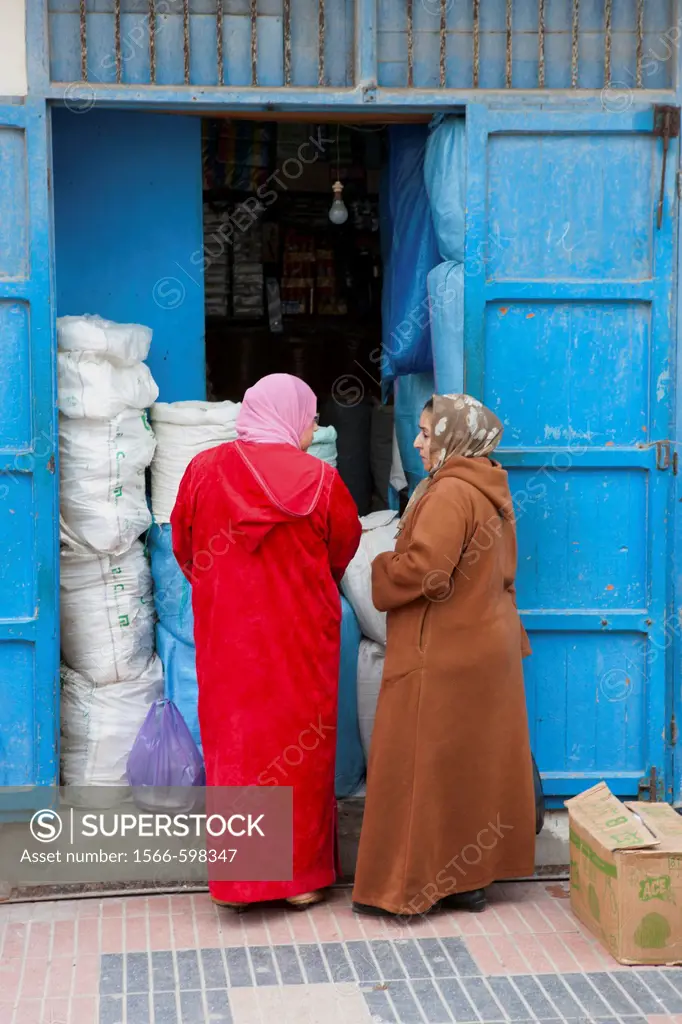 Women, Essaouira, Morocco.