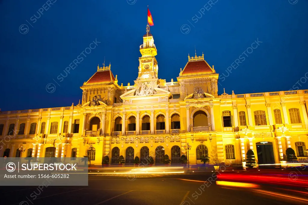 City Hall. Ho Chi Minh City (formerly Saigon). South Vietnam.