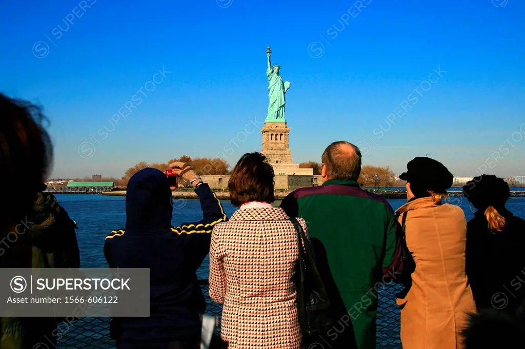USA, New York City, tourists