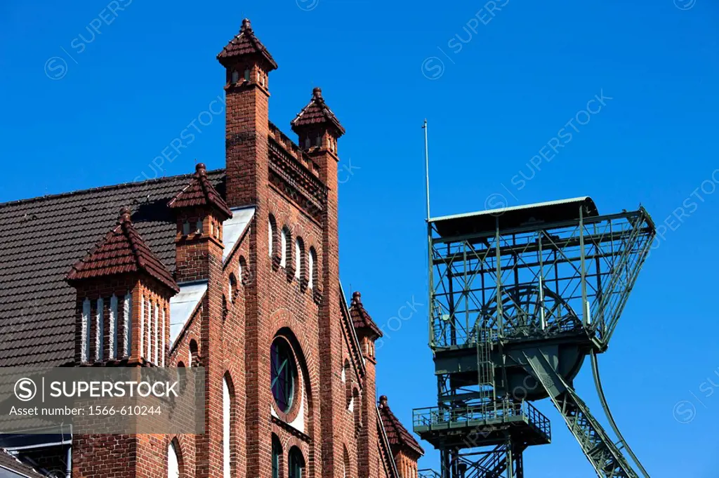 Germany, Nordrhein-Westfalen, Ruhr Basin, Dortmund, LWL Industrial Museum, Zollern Colliery