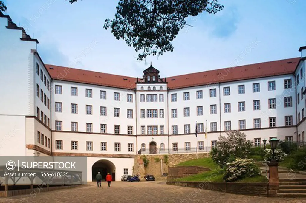 Germany, Sachsen, Colditz, Schloss Colditz castle, site of famous WW2 POW prison camp