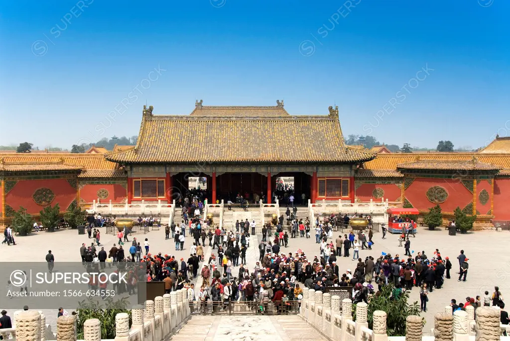 Hall of Heavenly Purity, Forbbiden City, Beijing, China