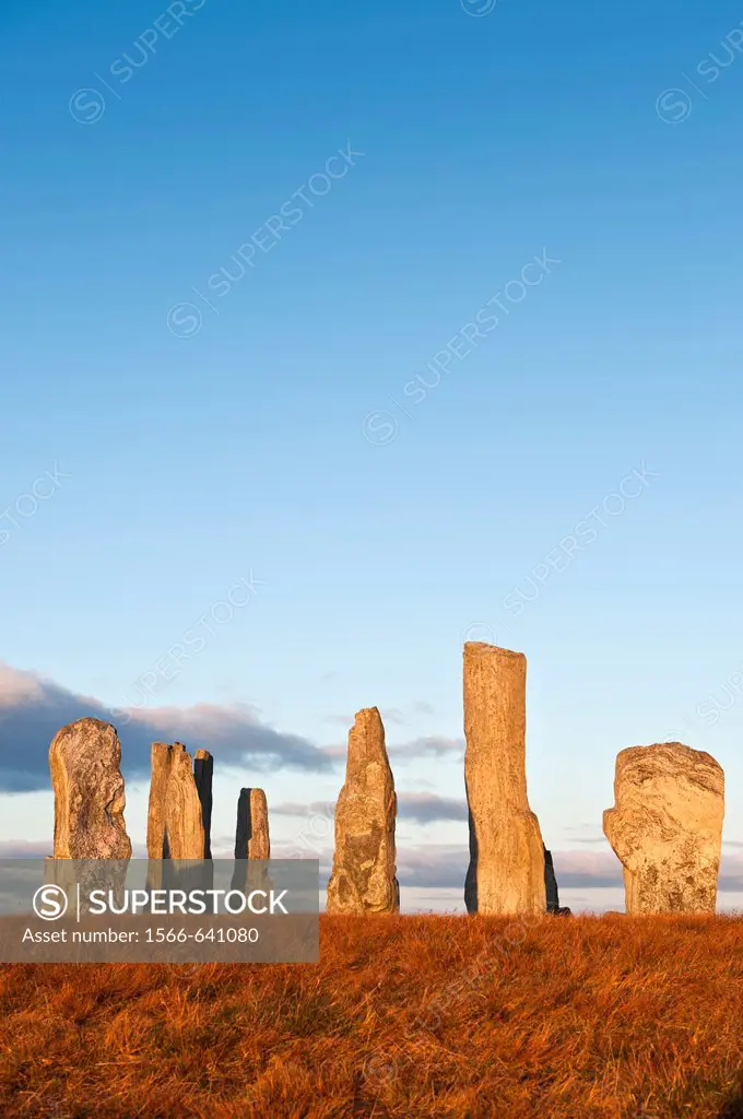 Callanish standing stones, Isle of Lewis, Outer Hebrides, Scotland