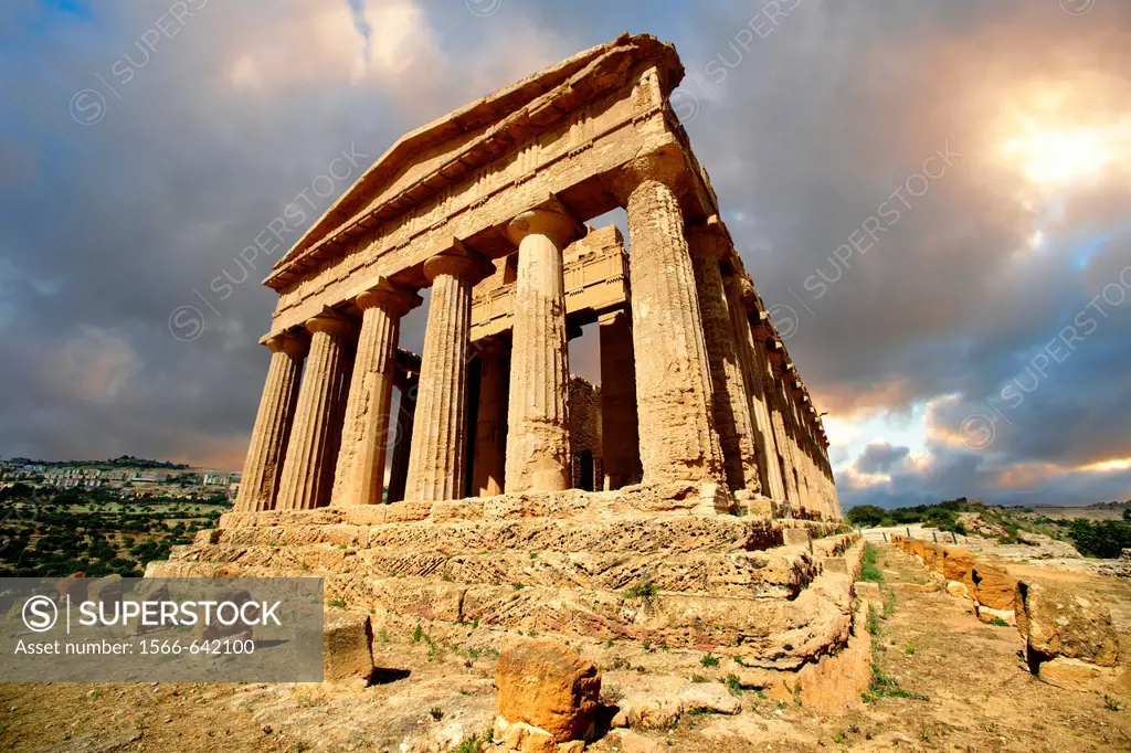 Greek Temple of Concordia, Agrigento, sicily