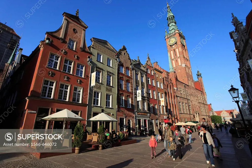 Poland, Gdansk, Town Hall, Long Street