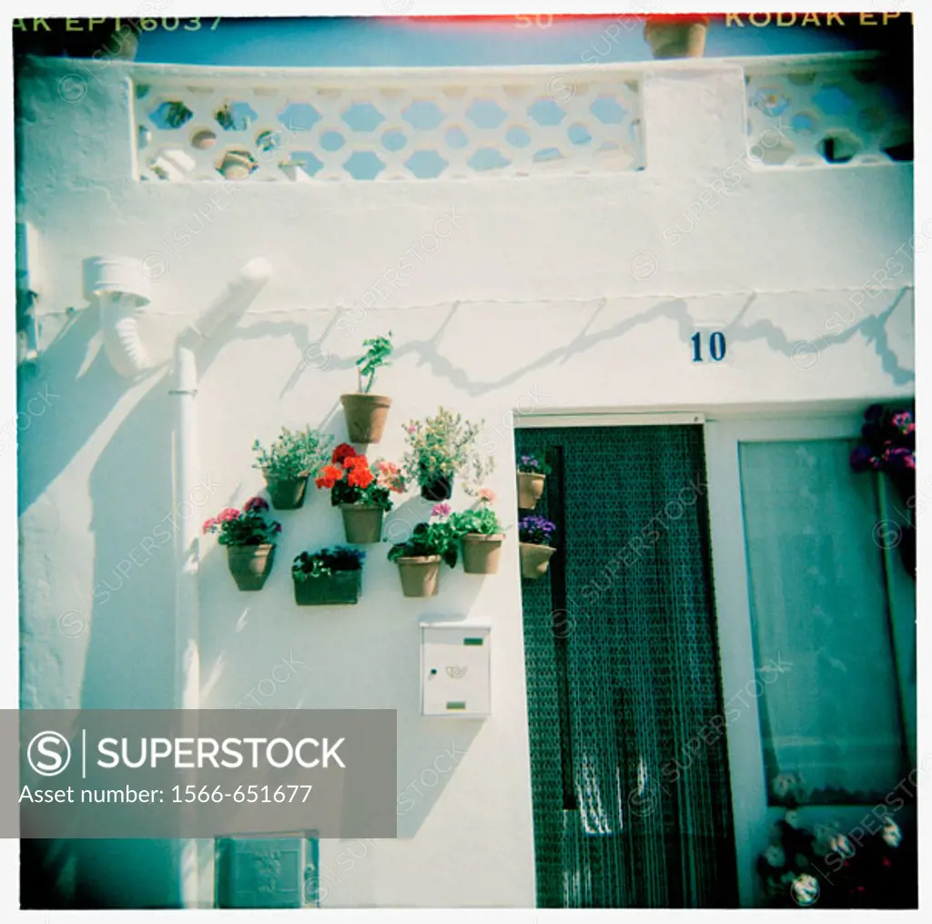 Typical house. Es Grau, Menorca, Baleares, Spain