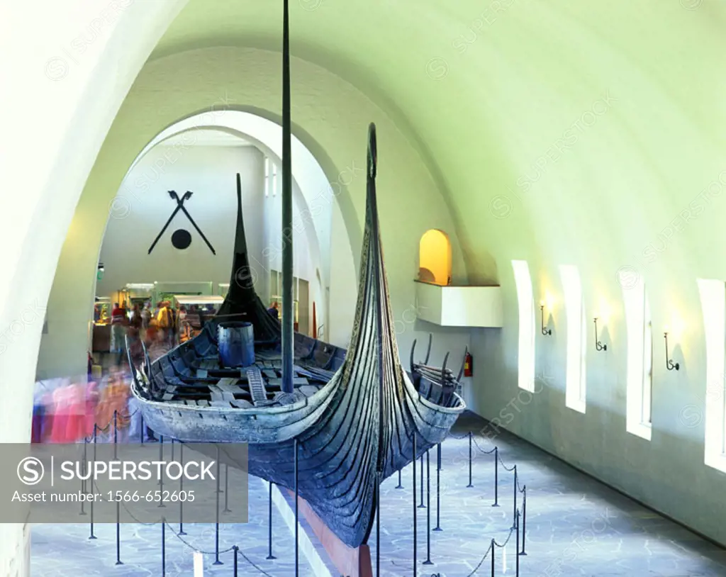 Oseburg Ship, Viking Ship Museum, Oslo, Norway.