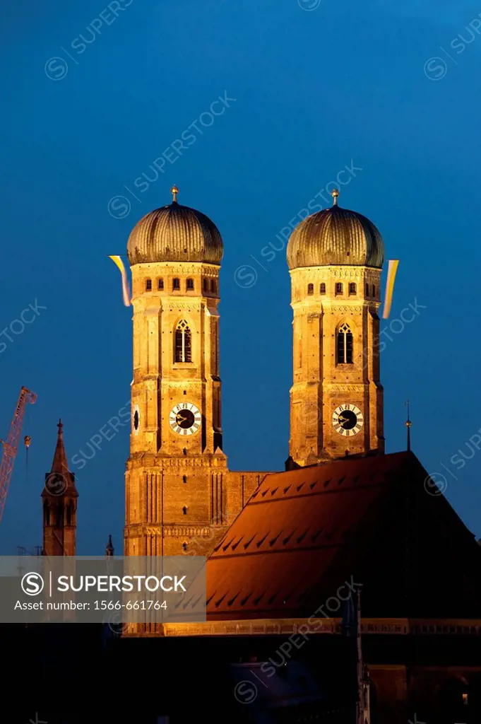 Frauenkirche church, Munich, Bavaria, Germany