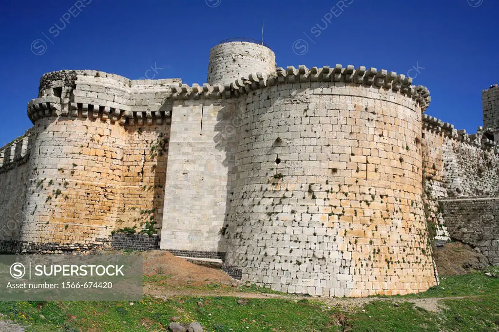 Knights fortress (Crac des chevaliers), Syria