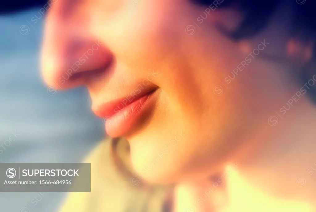 Woman close up portrait