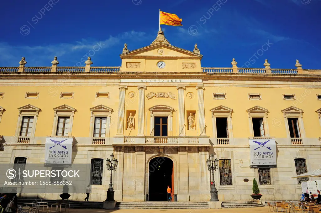 Town Hall, Tarragona, Catalonia, Spain.