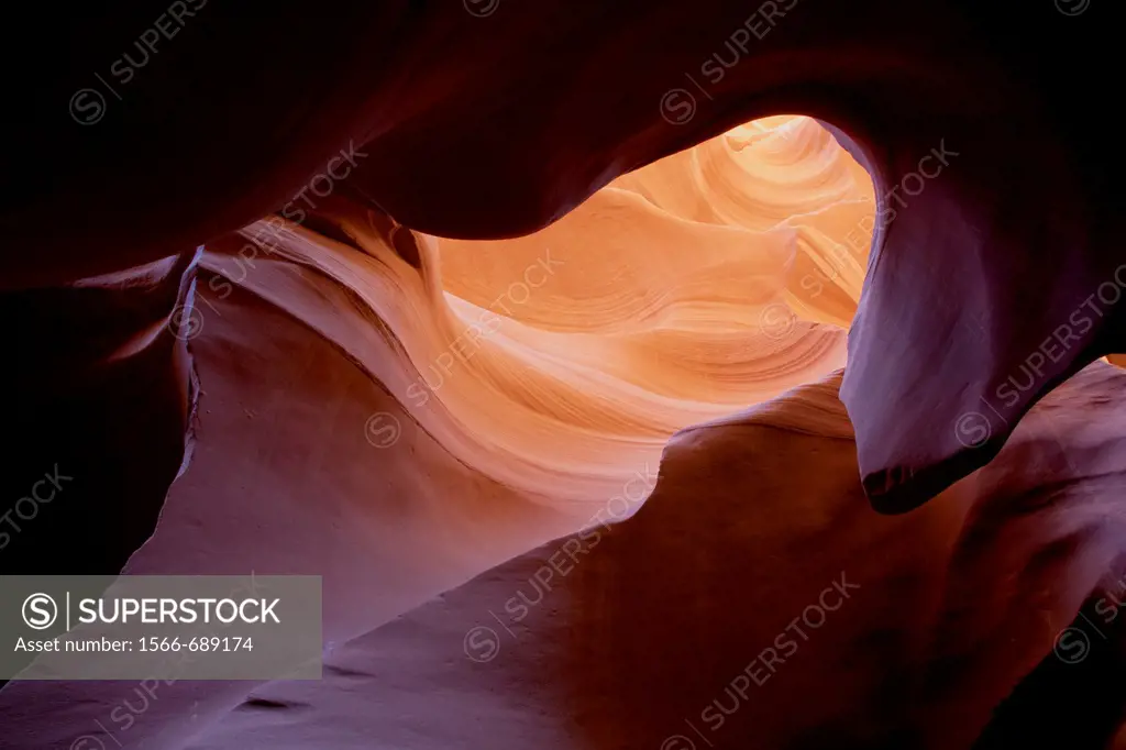 Antelope Canyon. Probably the most visited and photographed slot canyon in the South West. The light enter into the narrow canyon walls creating beaut...